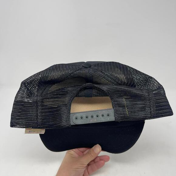 Vintage Otto Black Pink Red ‘Diesel Smoke‎ Makes Me Horney’ Trucker Hat - Picture 3 of 6